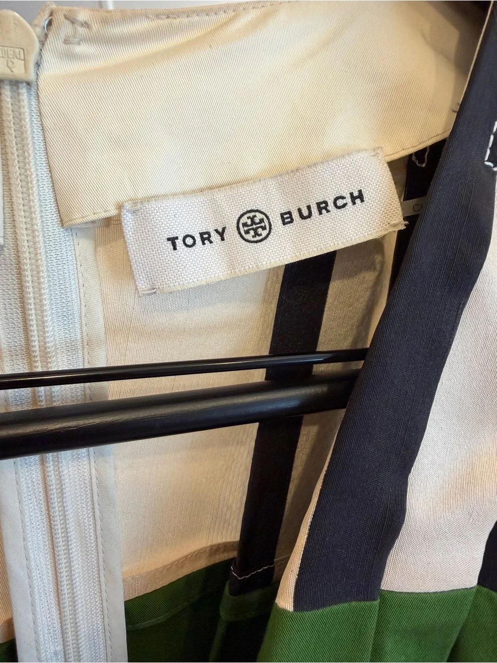 Tory Burch SILK SHANTUNG CLAIRE MCCARDELL DRESS